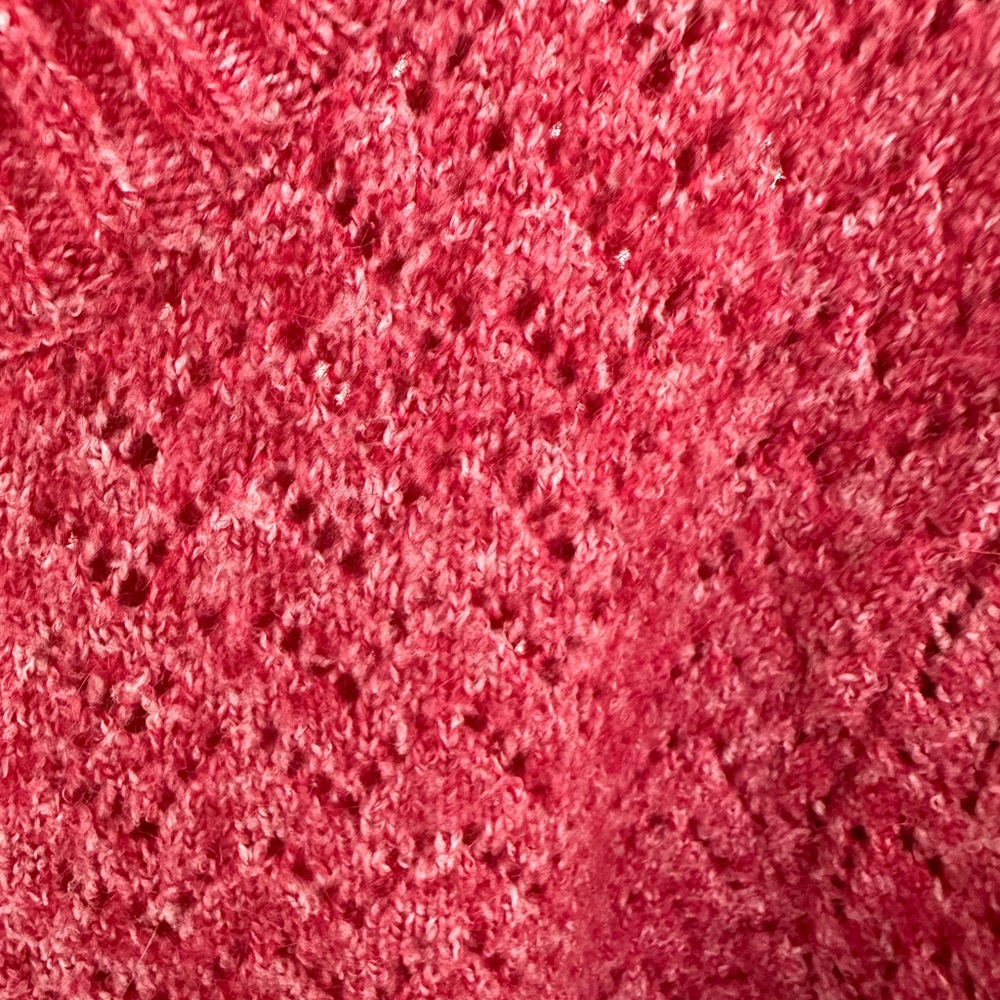 Pink crochet sweater - Picture 5 of 5